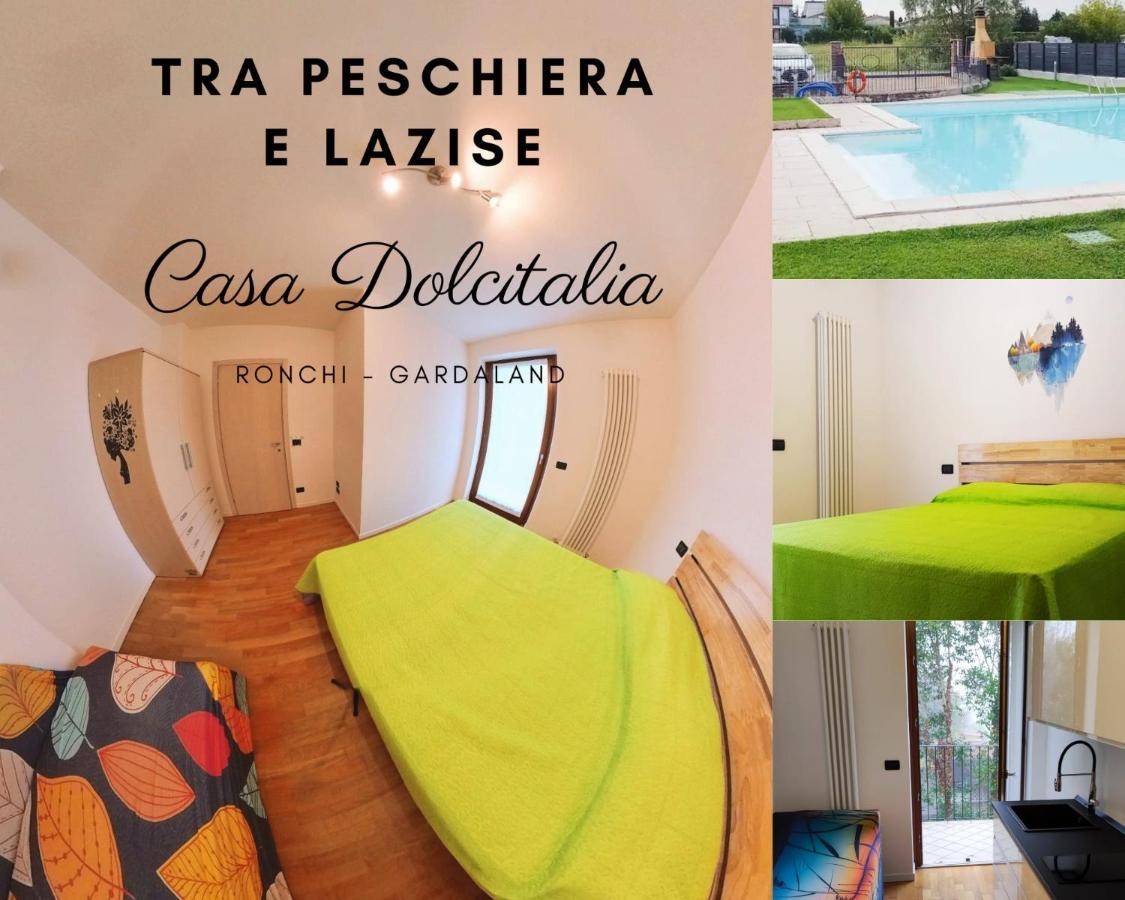 Casa Dolcitalia A Gardaland Con Piscina Apartamento Ronchi  Exterior foto